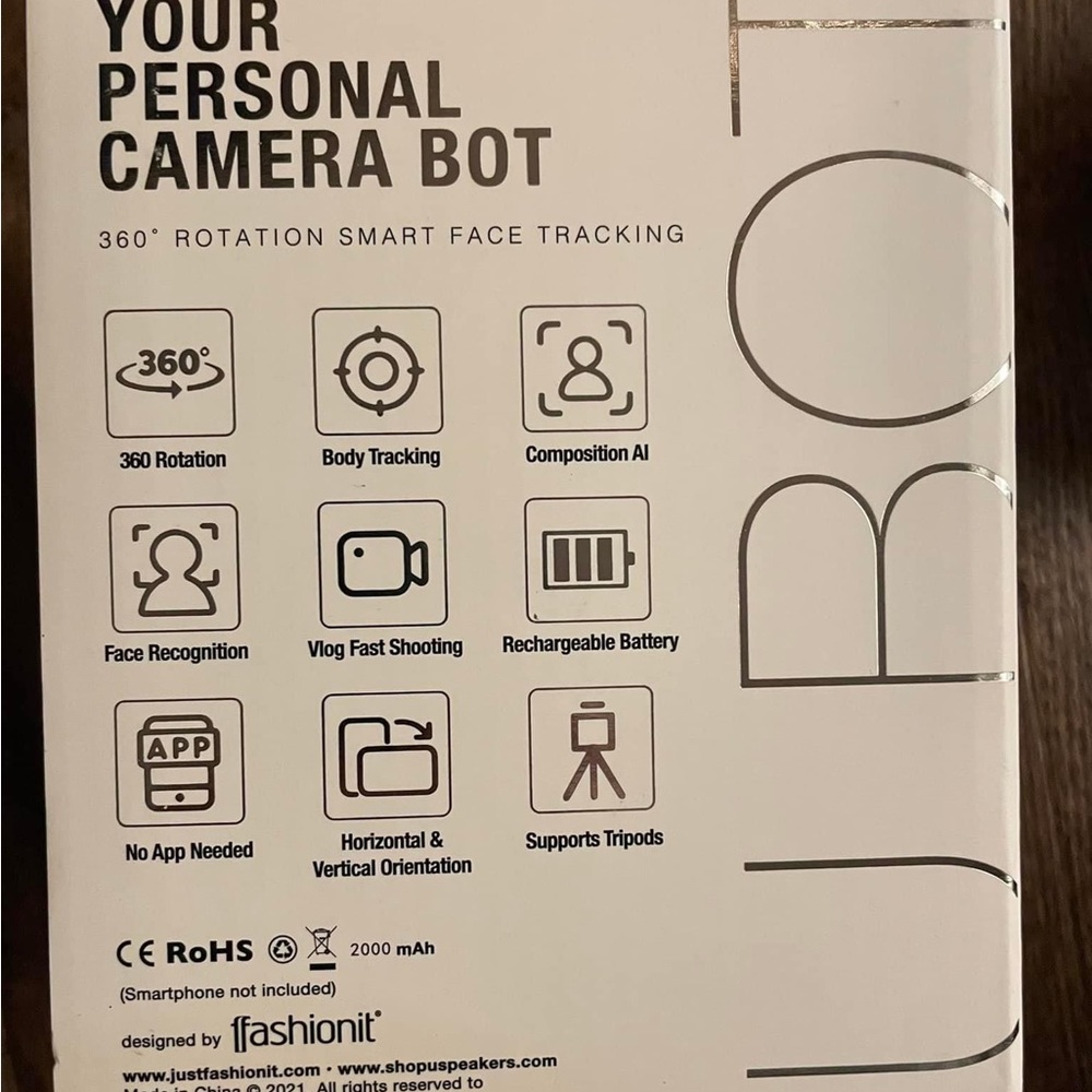 Camera bot that rotates 360˚ to capture your every movement. - Picture 4 of 4